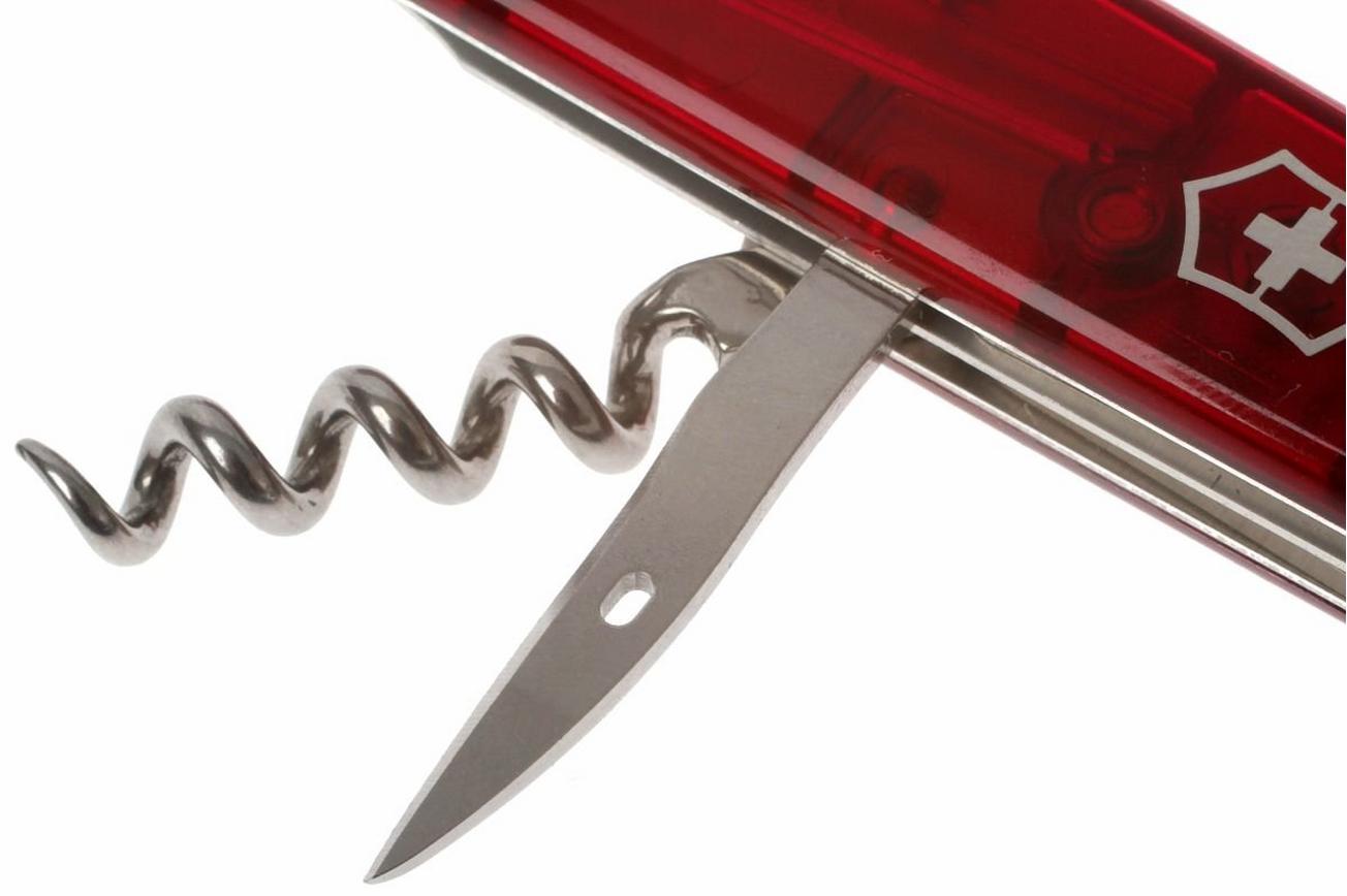 Victorinox Spartan rood transparant 1.3603.T Zwitsers zakmes