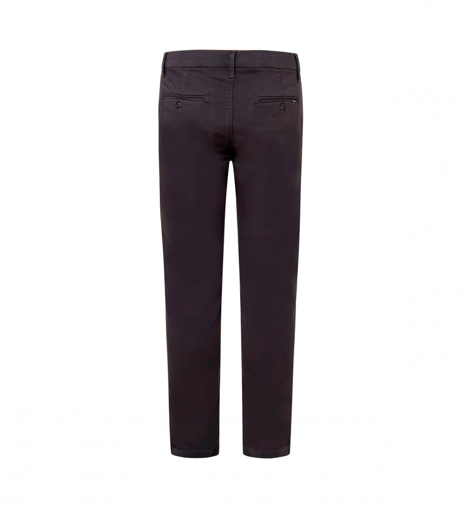 Calças pretas Pepe Jeans James
