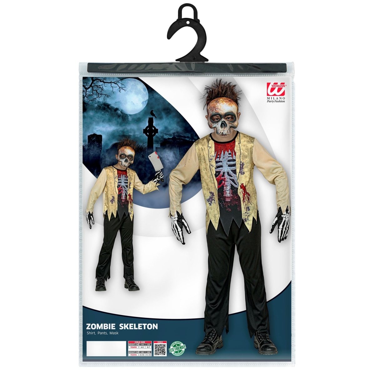 Halloween Kostuum Jongen Zombie Skelet