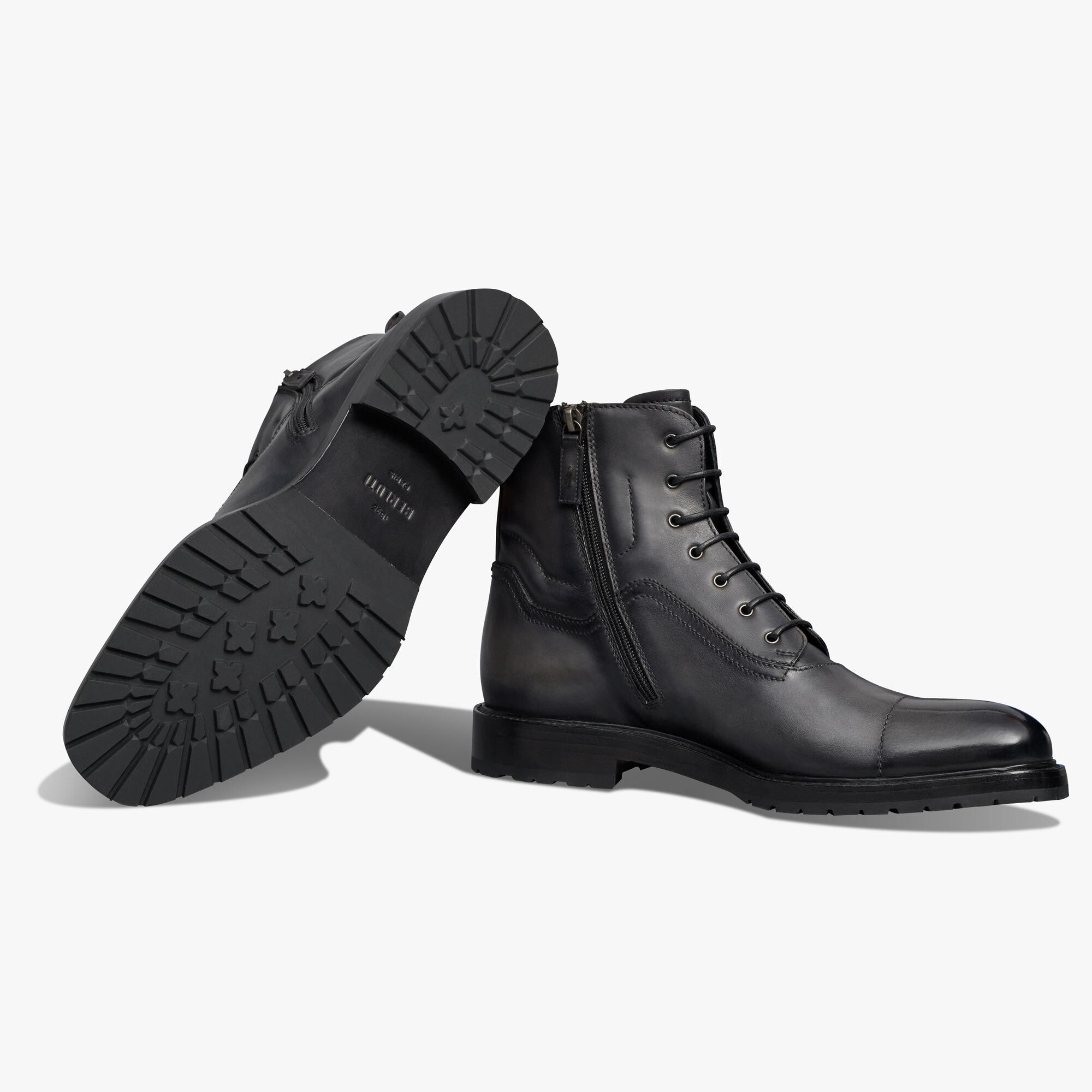 Bottine Profil En Cuir