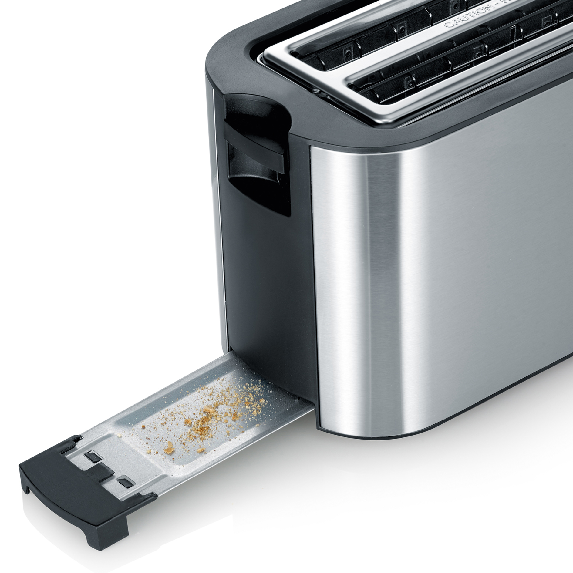 SEVERIN Automatik-Langschlitztoaster AT 2590 - schwarz-Edelstahl