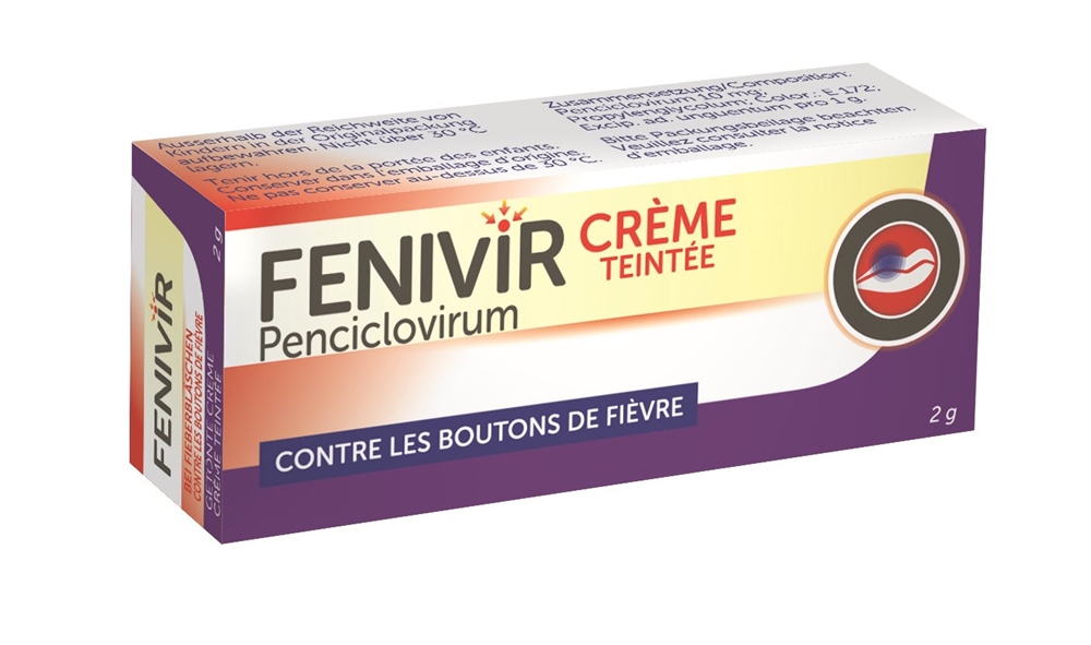 FENIVIR Creme getönt Tb 2 g