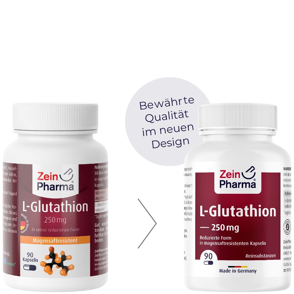 ZeinPharma® L Gluthathion Kapseln 250 mg