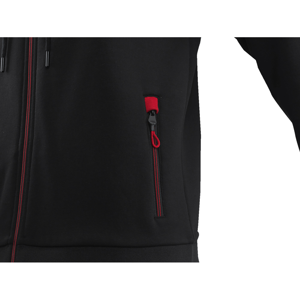 Akrapovic - Veste zippée à capuche Noir
