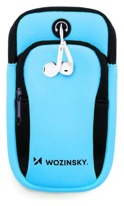 Brassard de sport pour téléphone - bleu