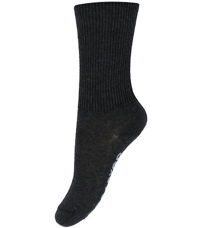GoBabyGo Socken - Anti-Rutsch-Socken - Dark Grey Melange