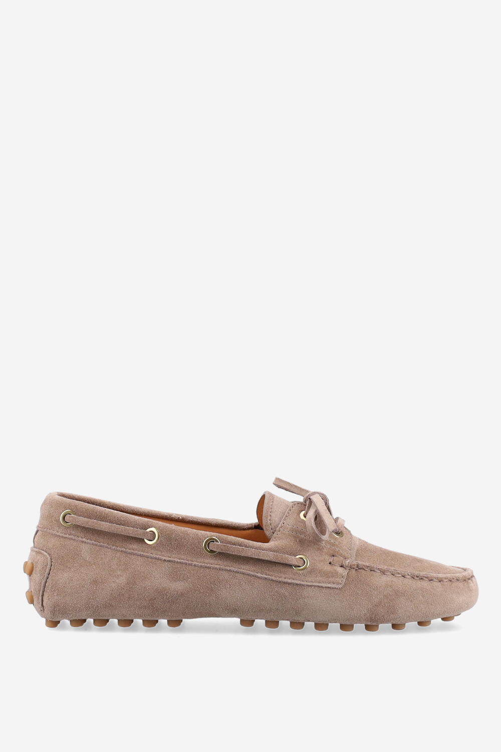 Gommino suede loafers