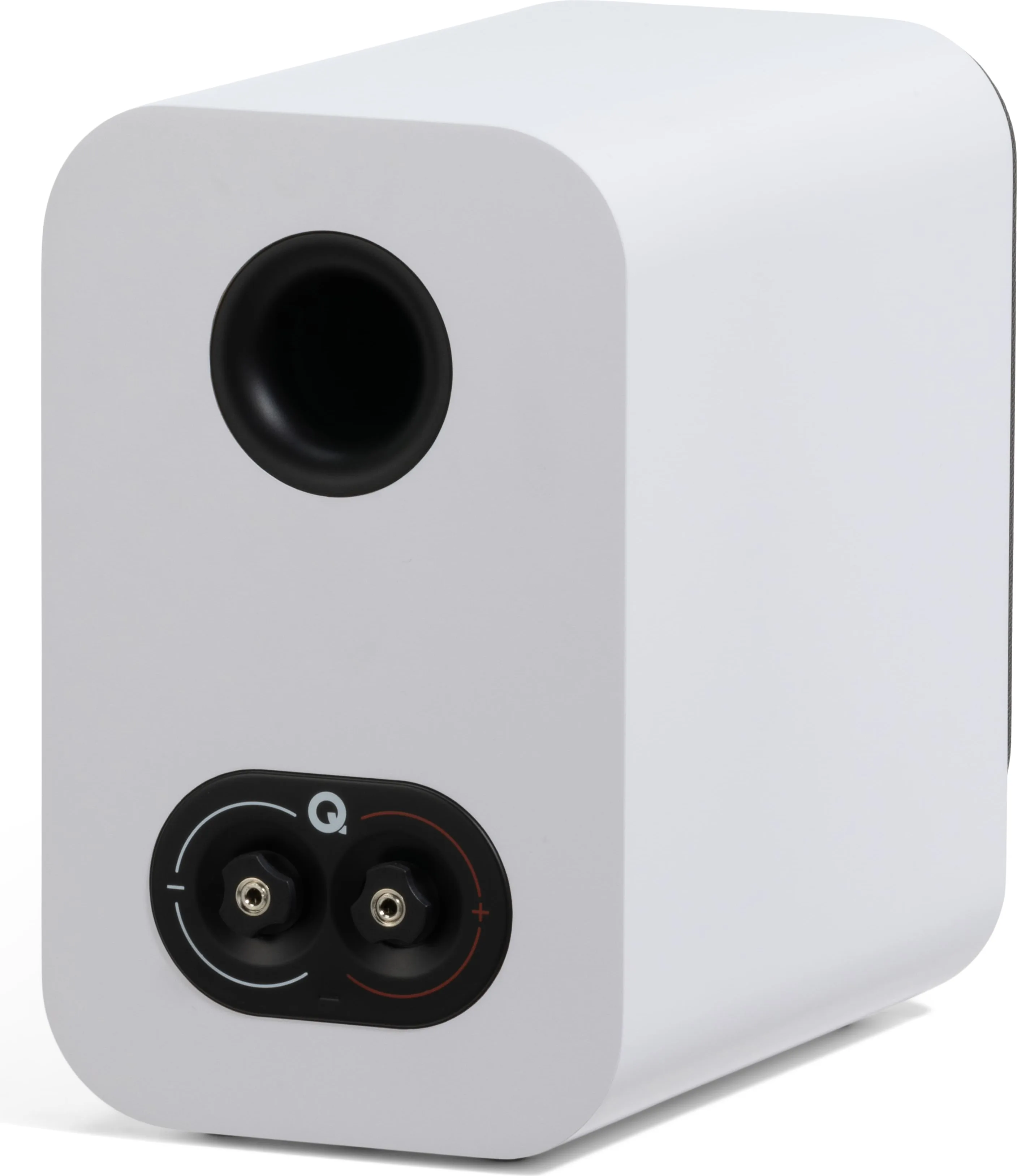 Q Acoustics 3010C Blanc mat (la paire) Enceintes bibliothèque