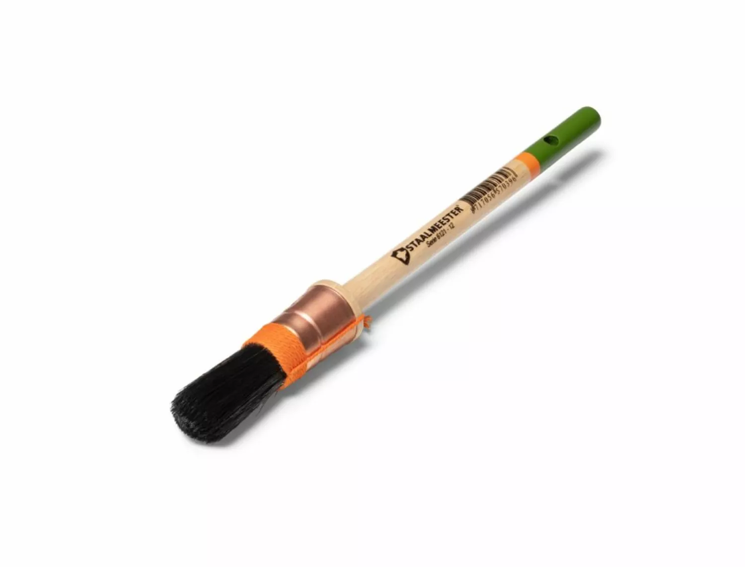 Staalmeester 6121 Classic Patentpuntkwast zwart - NR-12