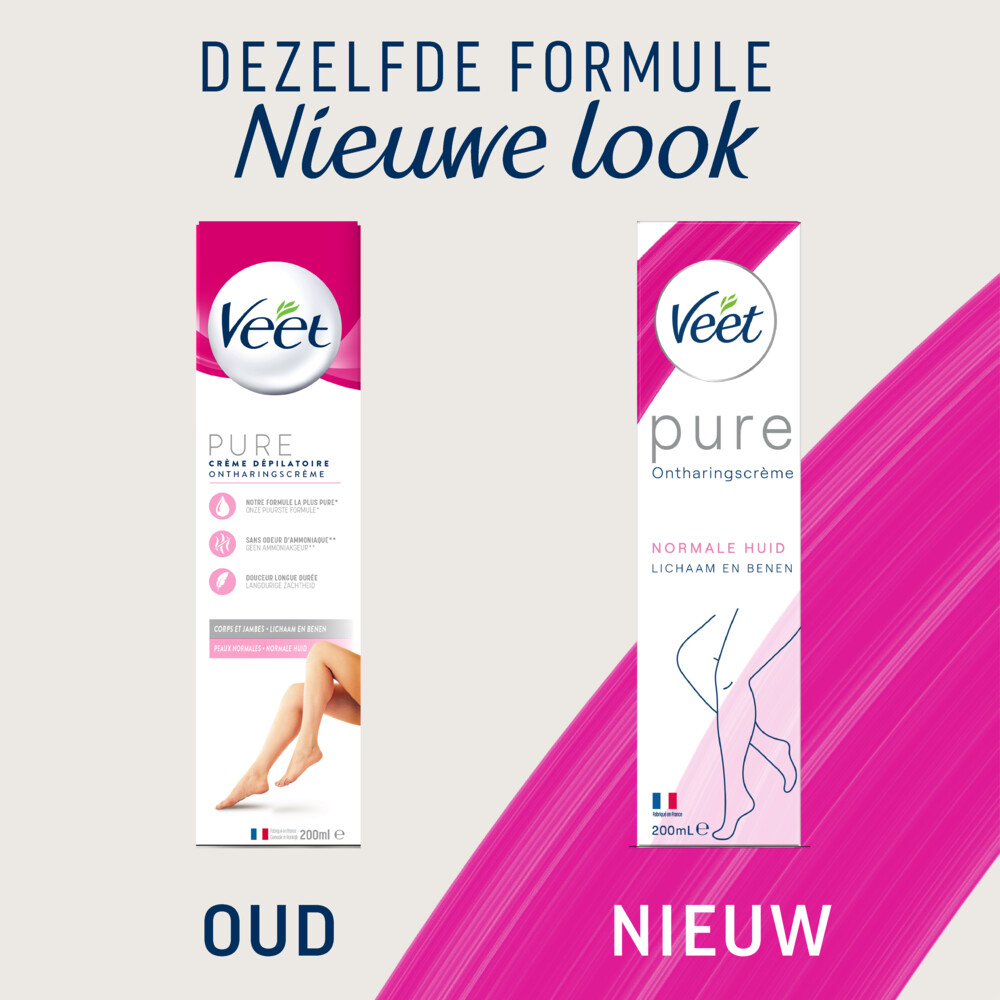 Veet Ontharingscrème Pure Normale Huid100 ml