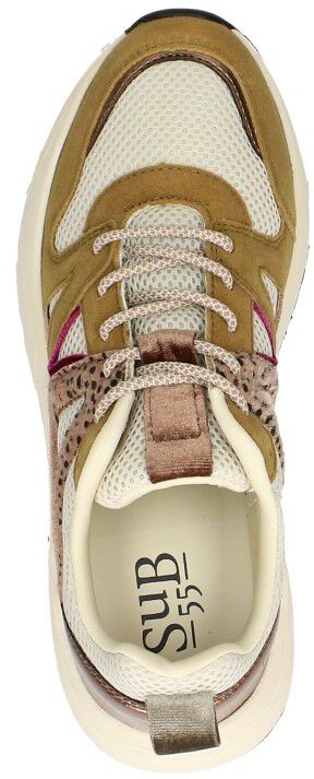Sub55 Sneakers Laag beige