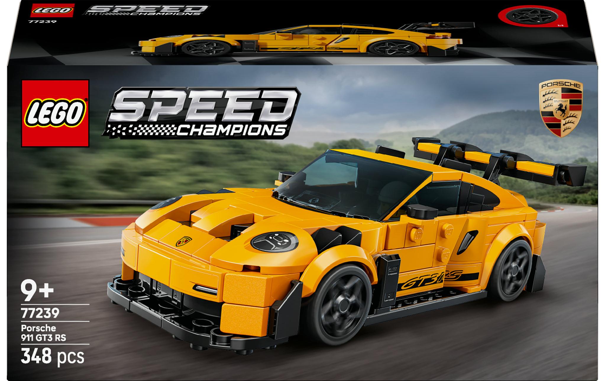 Speed Champions Porsche 911 GT3 GT3 Sportwagen 77239Spielzeug-Porsche für Kinder
