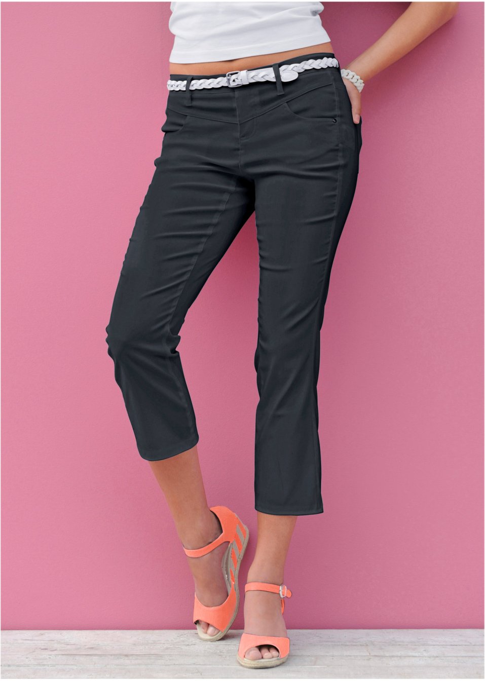 Pantalon 7/8 en bengaline
