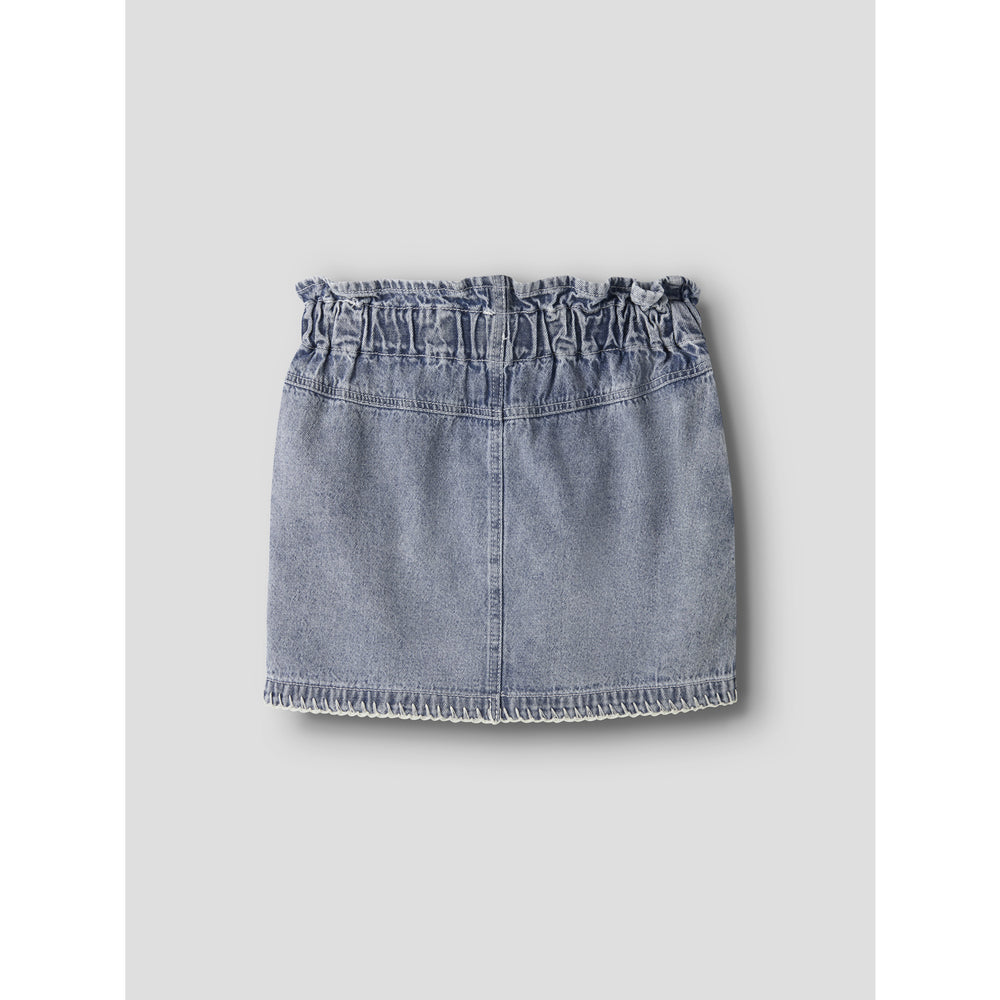 Køb Lil'Atelier Medium Blue Denim Nmffunda Loose Dnm Nederdel 5552-Fd Lil