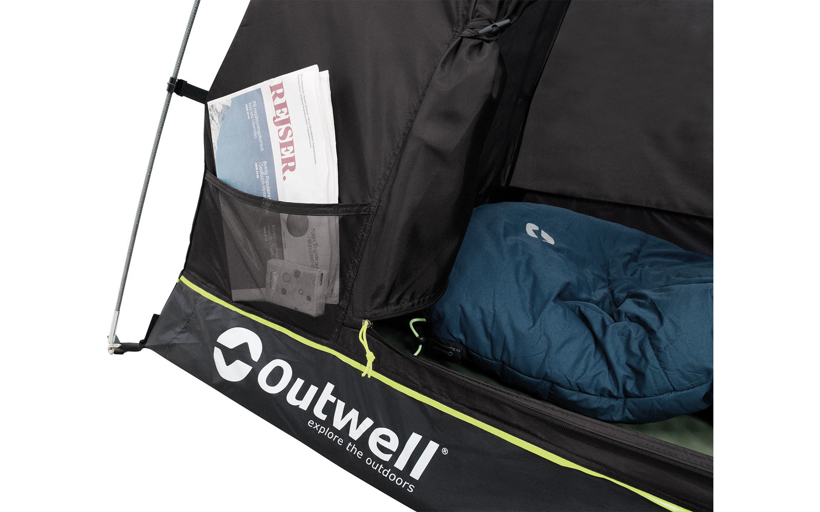 Outwell  Freistehendes Innenzelt schwarz für 2 Personen