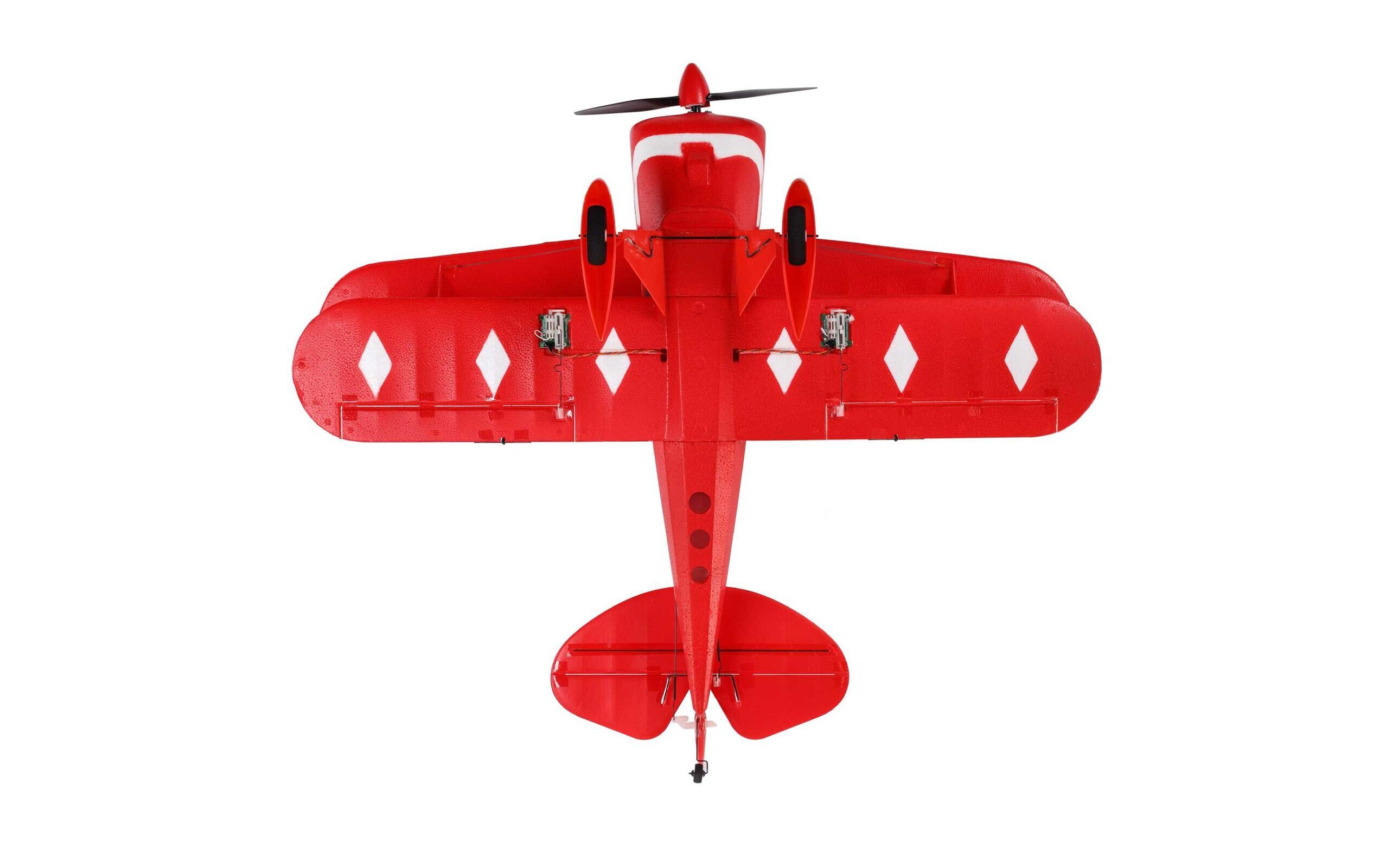Doppeldecker UMX Pitts S-1S mit AS3X & SAFE Select BNF Basic<br>Massstabsgetreuer Nachbau des legendären Kunstflugzeugs