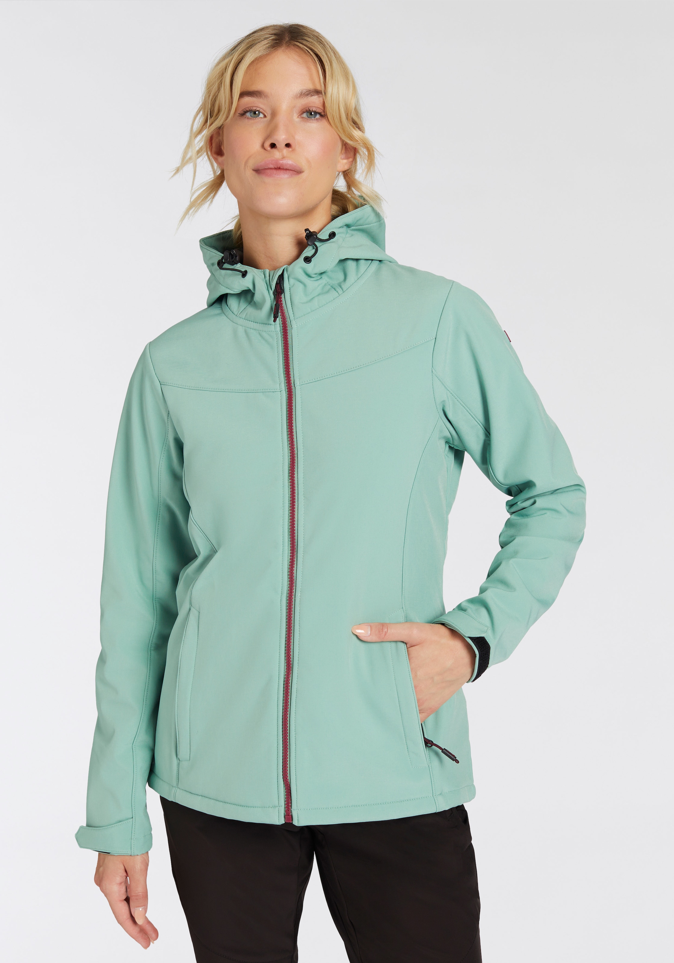 Killtec Softshelljacke »KOS 179 WMN SFTSHLL JCKT 2« mit Kapuze