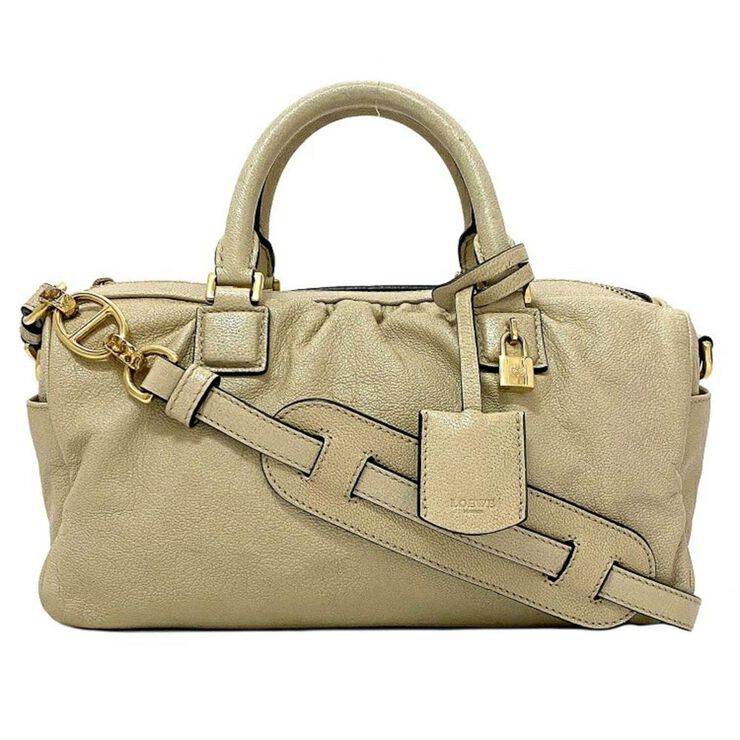 Loewe Vintage Loewe Handbag Gold