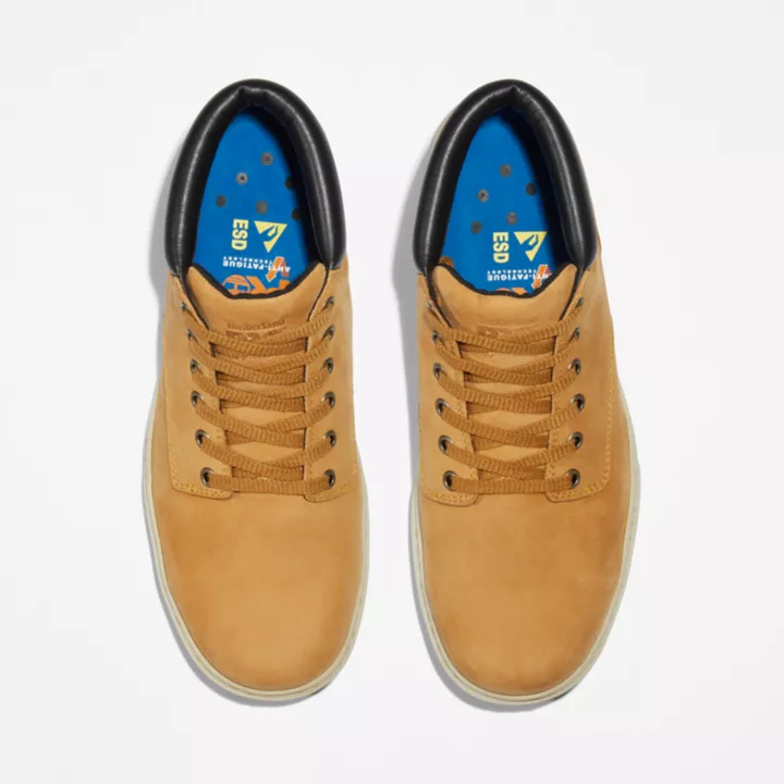 Bottines chukkas professionnelles à embout en acier Disruptor Timberland PRO pour homme en jaune