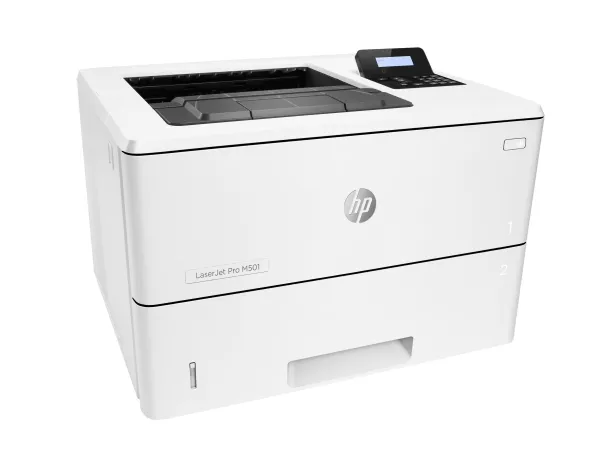HP LaserJet Pro M501dn - Printer - S/H - Duplex - laser - A4/Legal - 4800 x 600 dpi - op til 43 spm - kapacitet: 650 ark - USB 2.0, Gigabit LAN, USB 2.0 vært