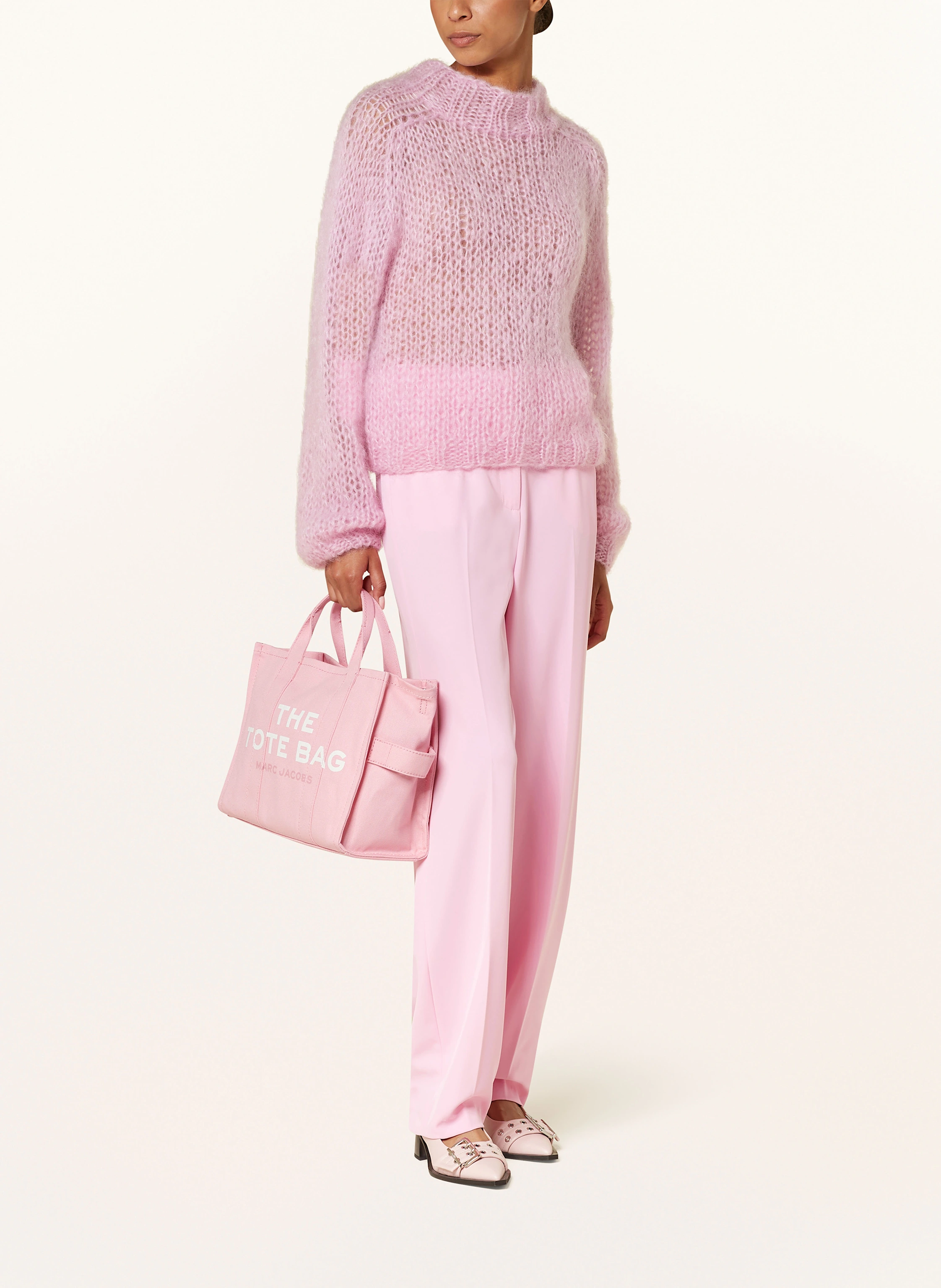 MARC JACOBS Shopper THE MEDIUM TOTE BAG CANVAS