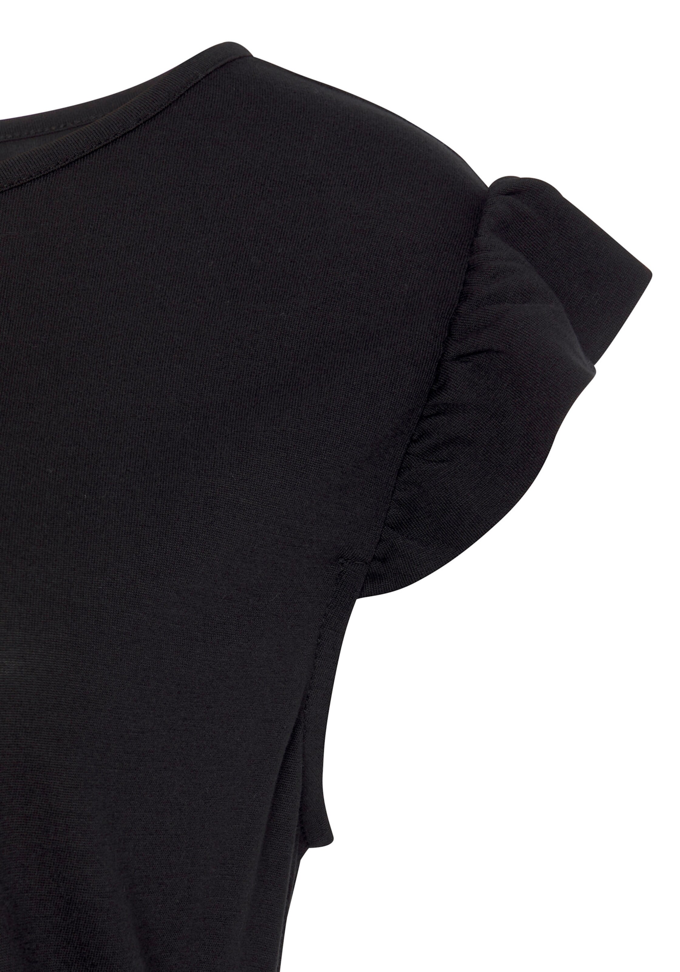 Beachtime Midikleid in schwarz
