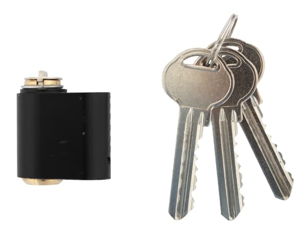 HOME It® oval cylinder matsort med 7 stifter med 3 nøgler (1 stk.)