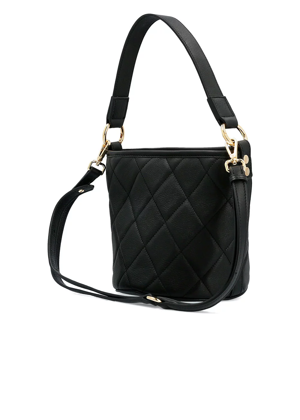 PETIT SEAU ANOUCHKA CUIR NOIR