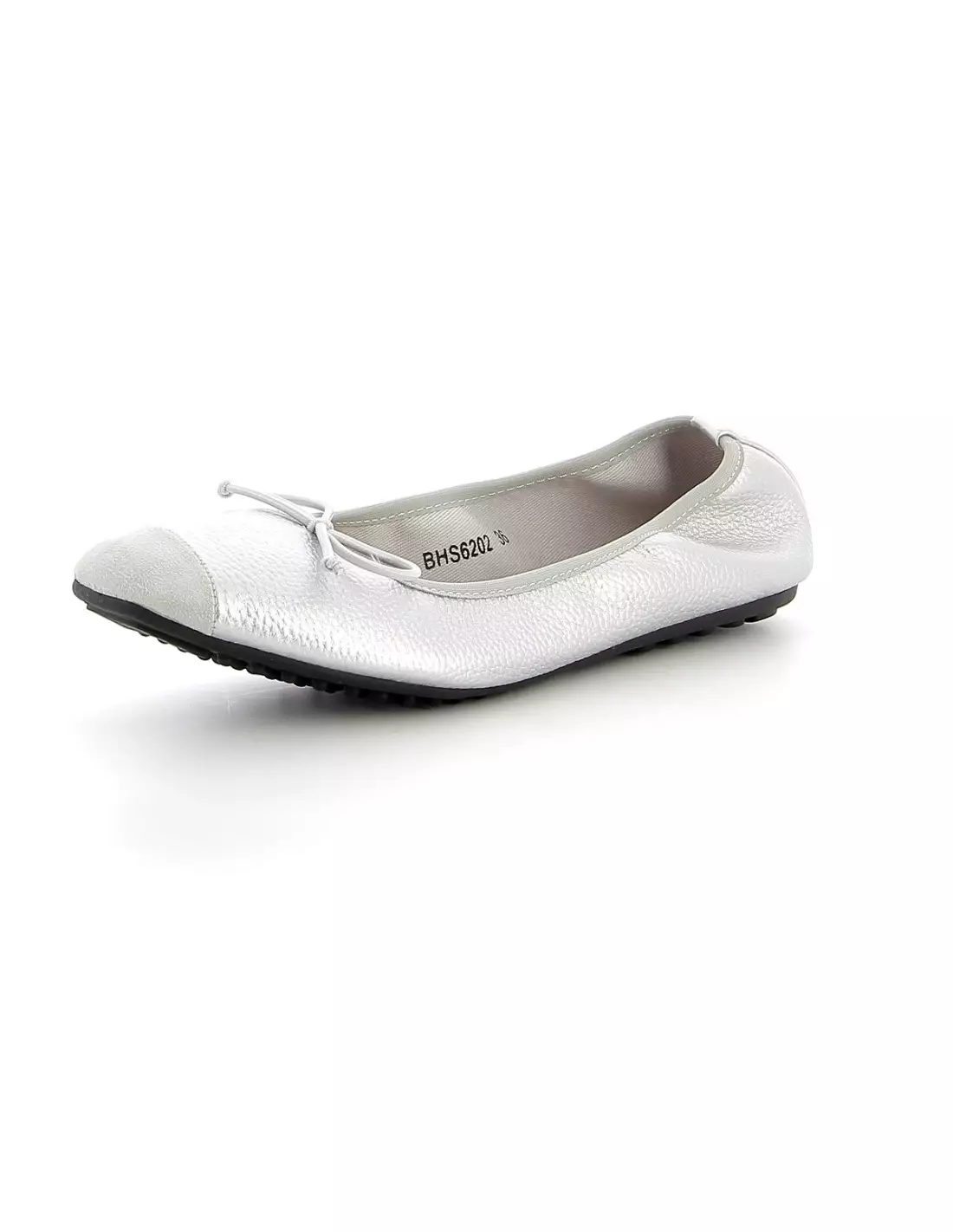 LA BOTTINE SOURIANTE BHS602 - Ballerines & babies Argent
