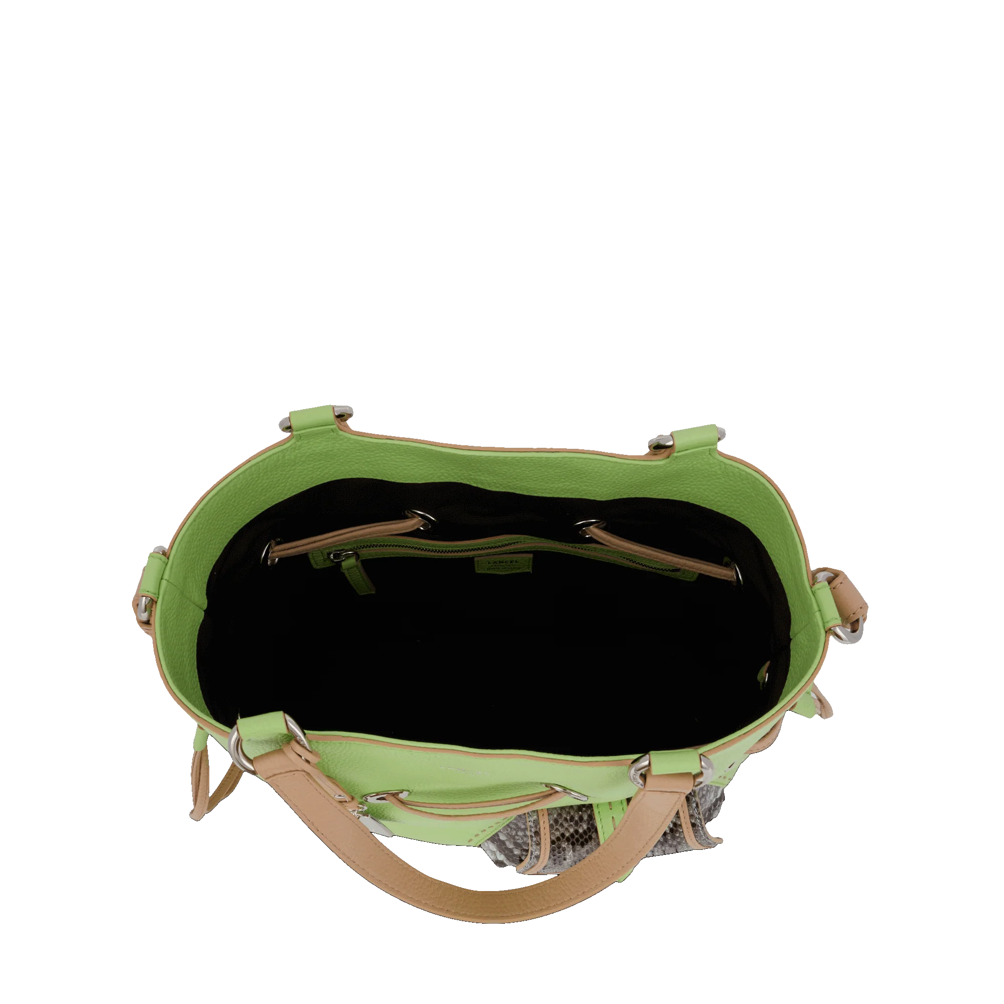 Sac seau M Premier Flirt de Lancel-Multico vert pomme