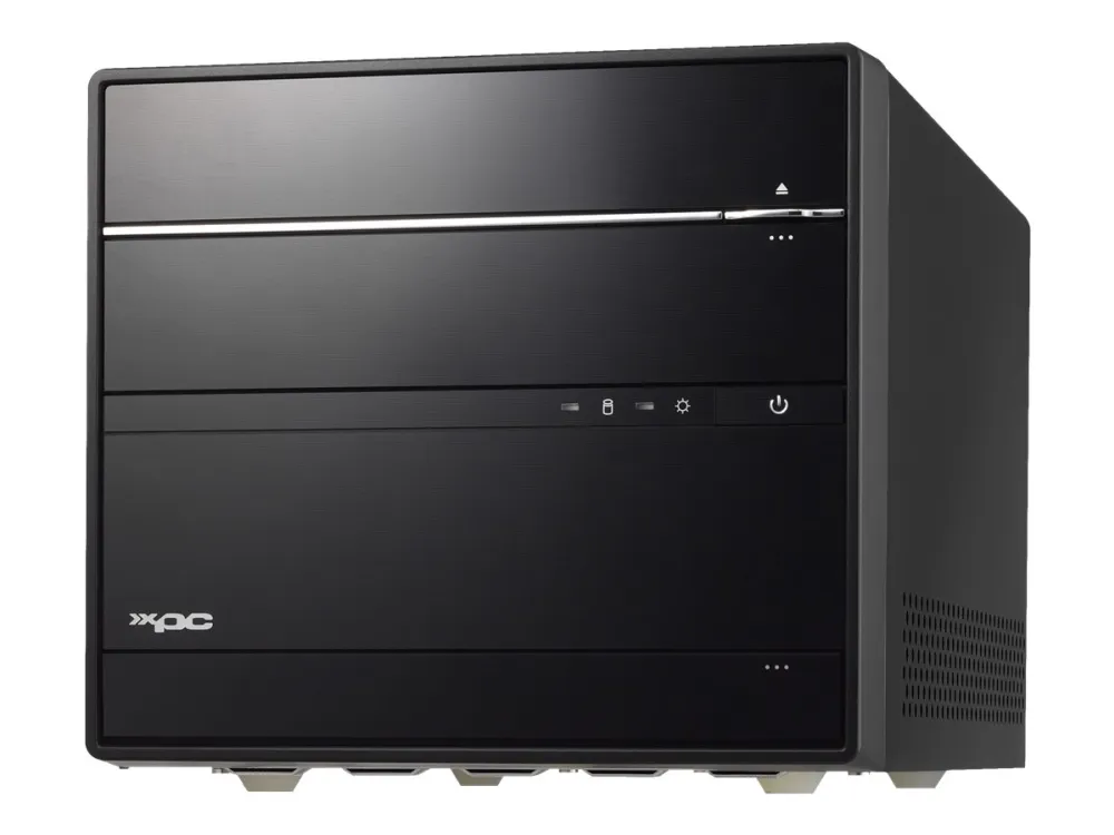 Shuttle XPC cube SH570R6 Plus - Barebone - mini PC LGA1200 sokkel - Intel H570 - uden CPU - RAM 0 GB - Gigabit Ethernet - sort
