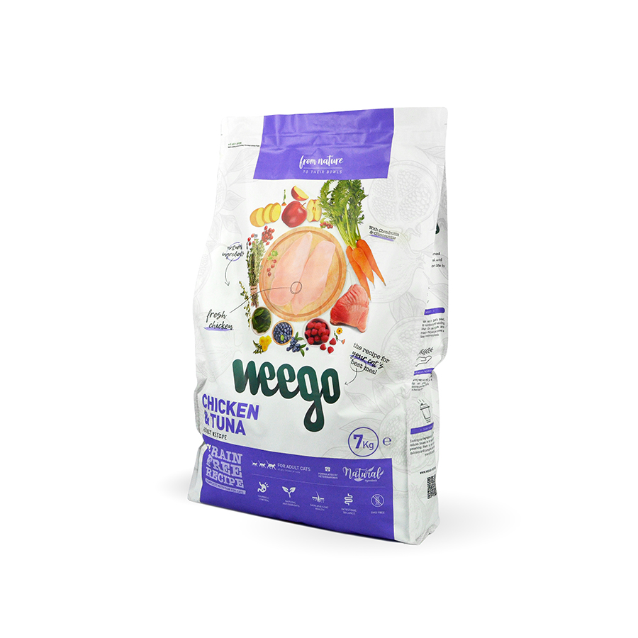 Ração Weego para Gatos Adultos Sabor Frango e Atum