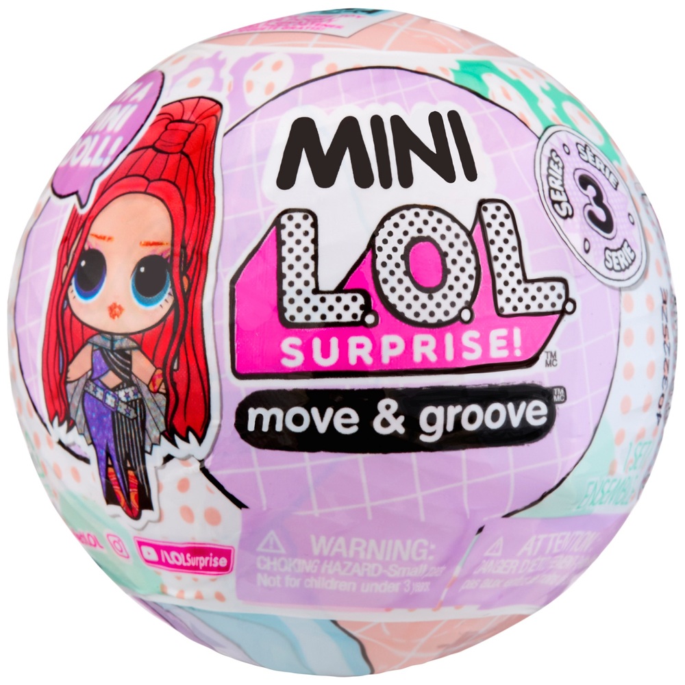 LOL Surprise! Mini Move & Groove Serie 3 Puppensortiment
