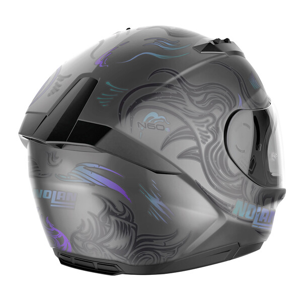 Nolan - Casque N60-6 Muse Anthracite / Violet / Mat