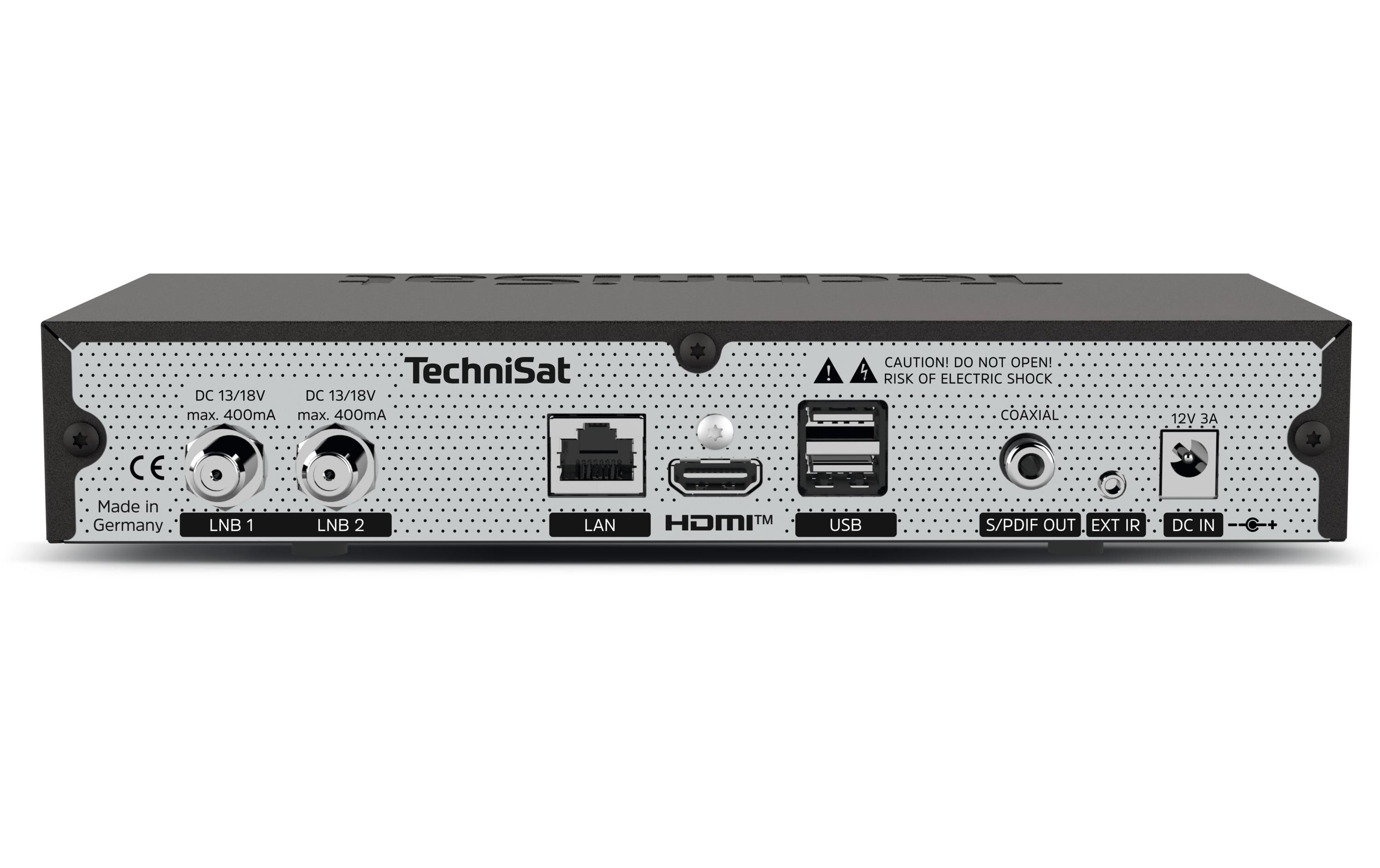 Digiplus UHD S2<br>UHD/4K-DigitalSat-Receiver mit TwinTuner