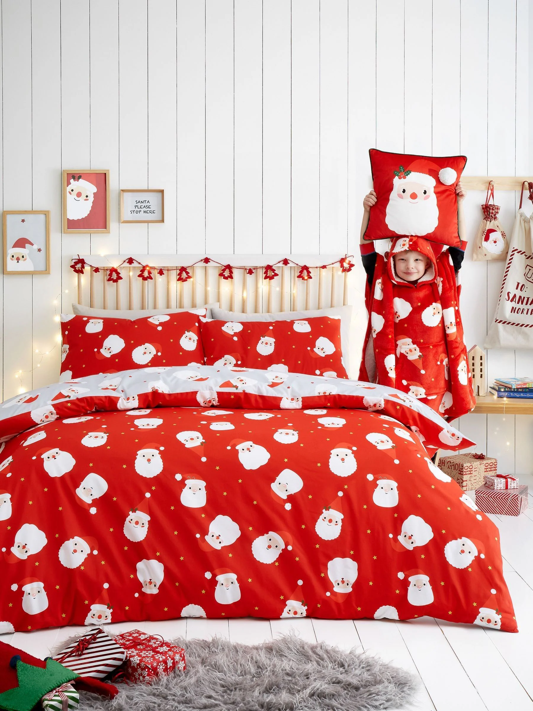 Fusion Easycare Christmas Duvet Cover Set