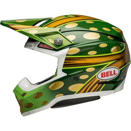 Casque cross Bell MOTO-10 SPHERICAL MC REPLICA 2023 - Vert