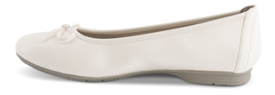 Jana Softline Ballerina Hvid 8-22163-41