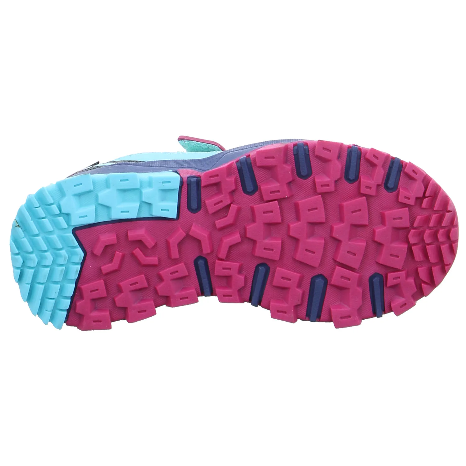LICO Kinder Sportschuh Türkis Lederimitat