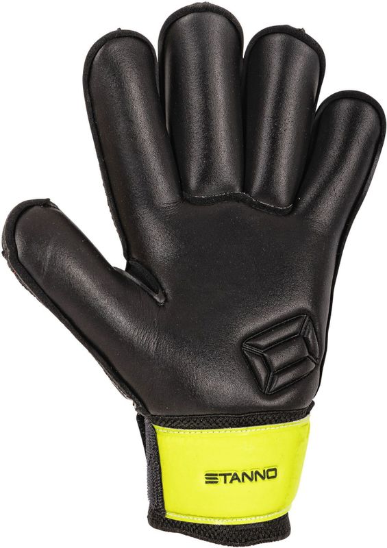 Stanno Junior keepershandschoenen Hardground JR V geel/zwart