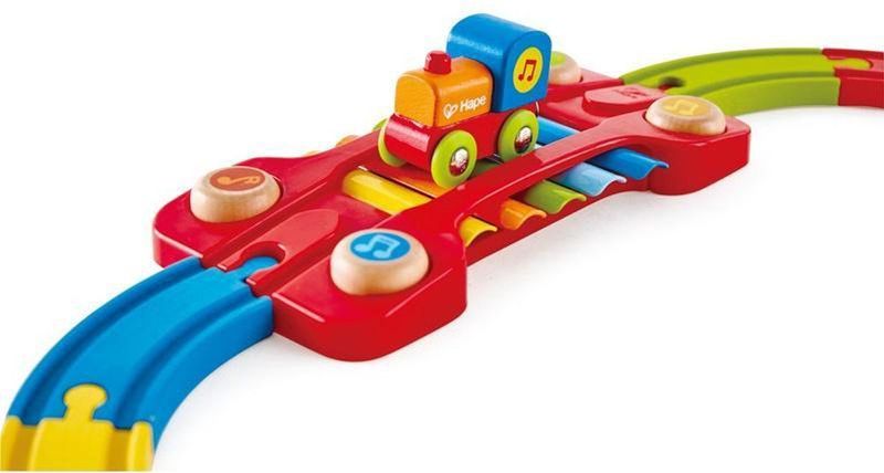 Hape Treinbaan Met Trein En Xylofoon 14-delig