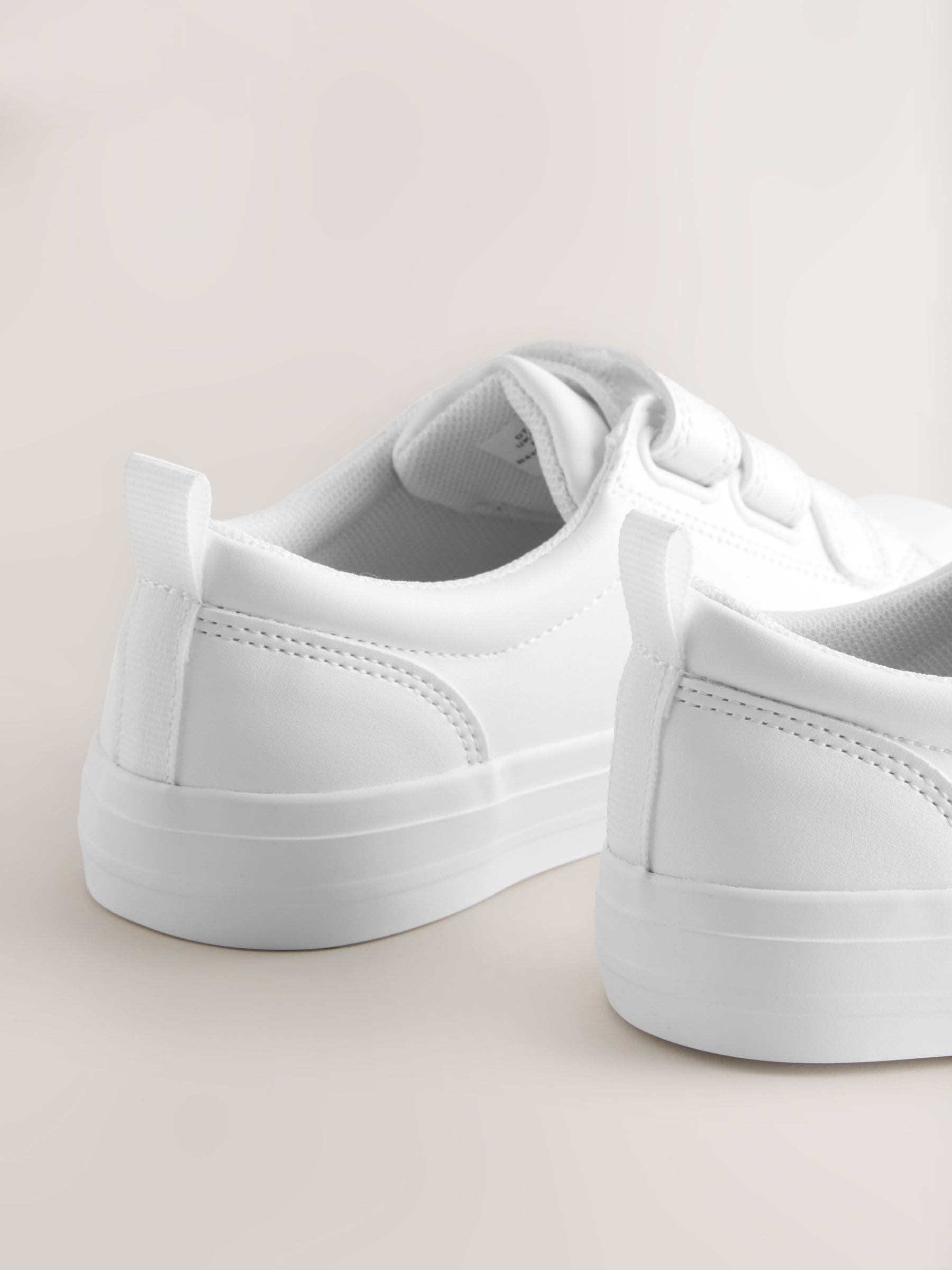 Wit - Touch Fastening Slimme Casual Trainers