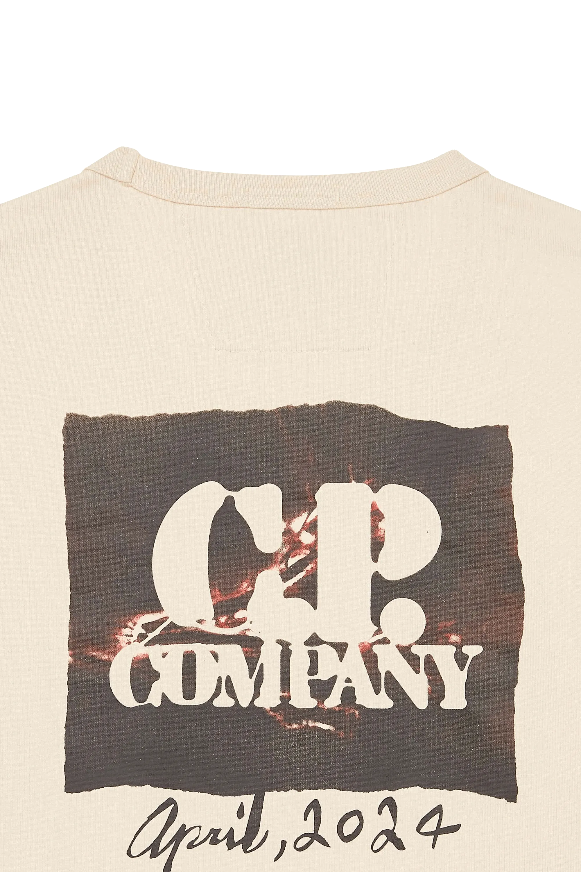 C.P. COMPANY T-shirt  MERCERIZED JERSEY Beige