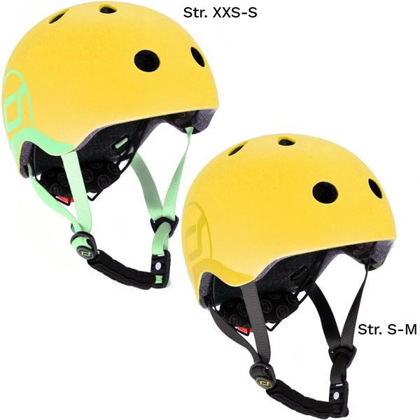 Highway Cykelhjelm Lemon - Scoot and Ride → Luksusbaby.dk
