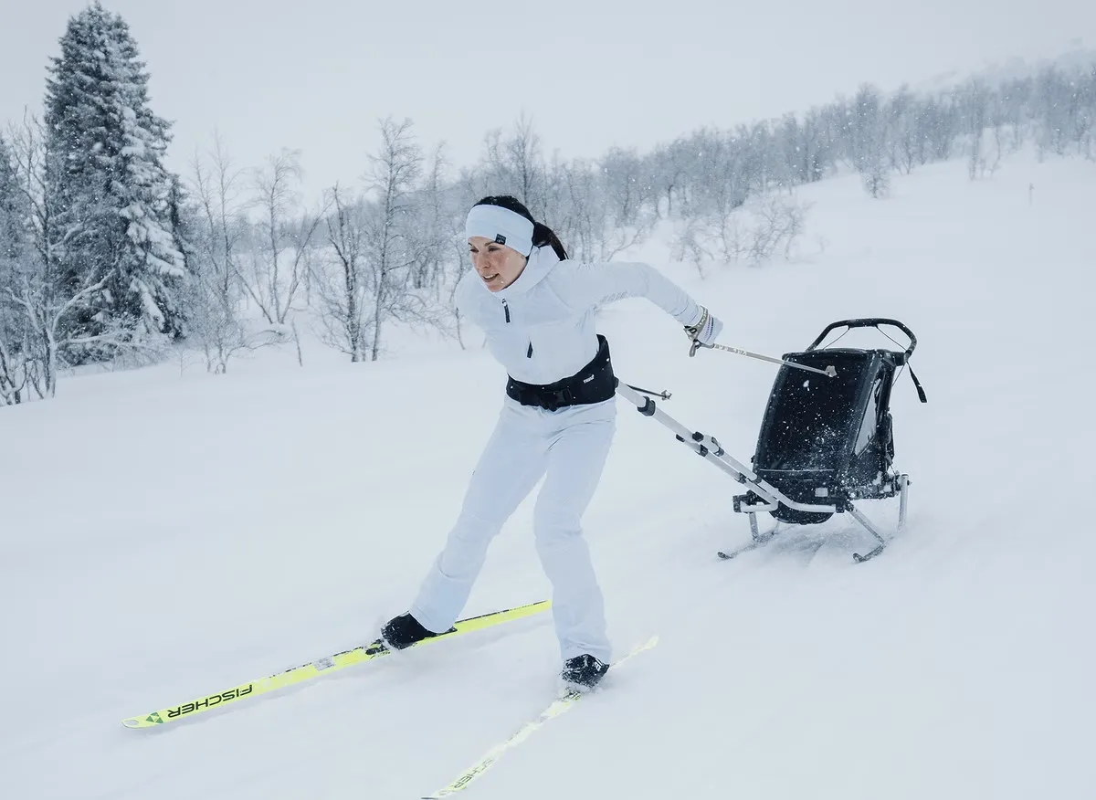 Thule Chariot Xc Ski Kit Aluminium/black