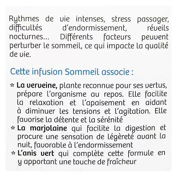 Vitavea - BioNutrisanté - Infusion Sommeil - 20 sachets