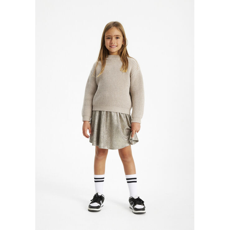 The New TNLeah Skirt Gold