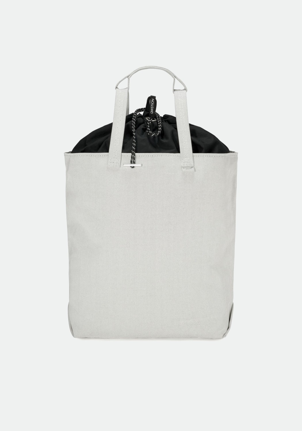 Qwstion Bananatex Tote Bag Medium Gravel Raven