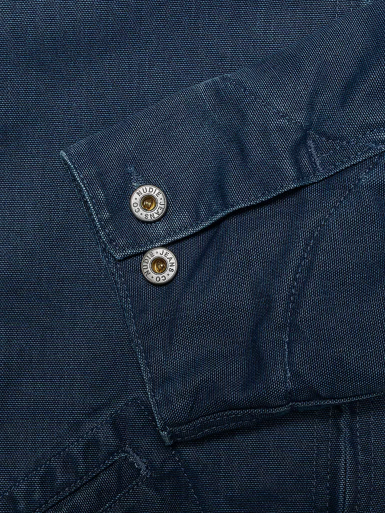 NUDIE JEANS Blouson BLAKE blau