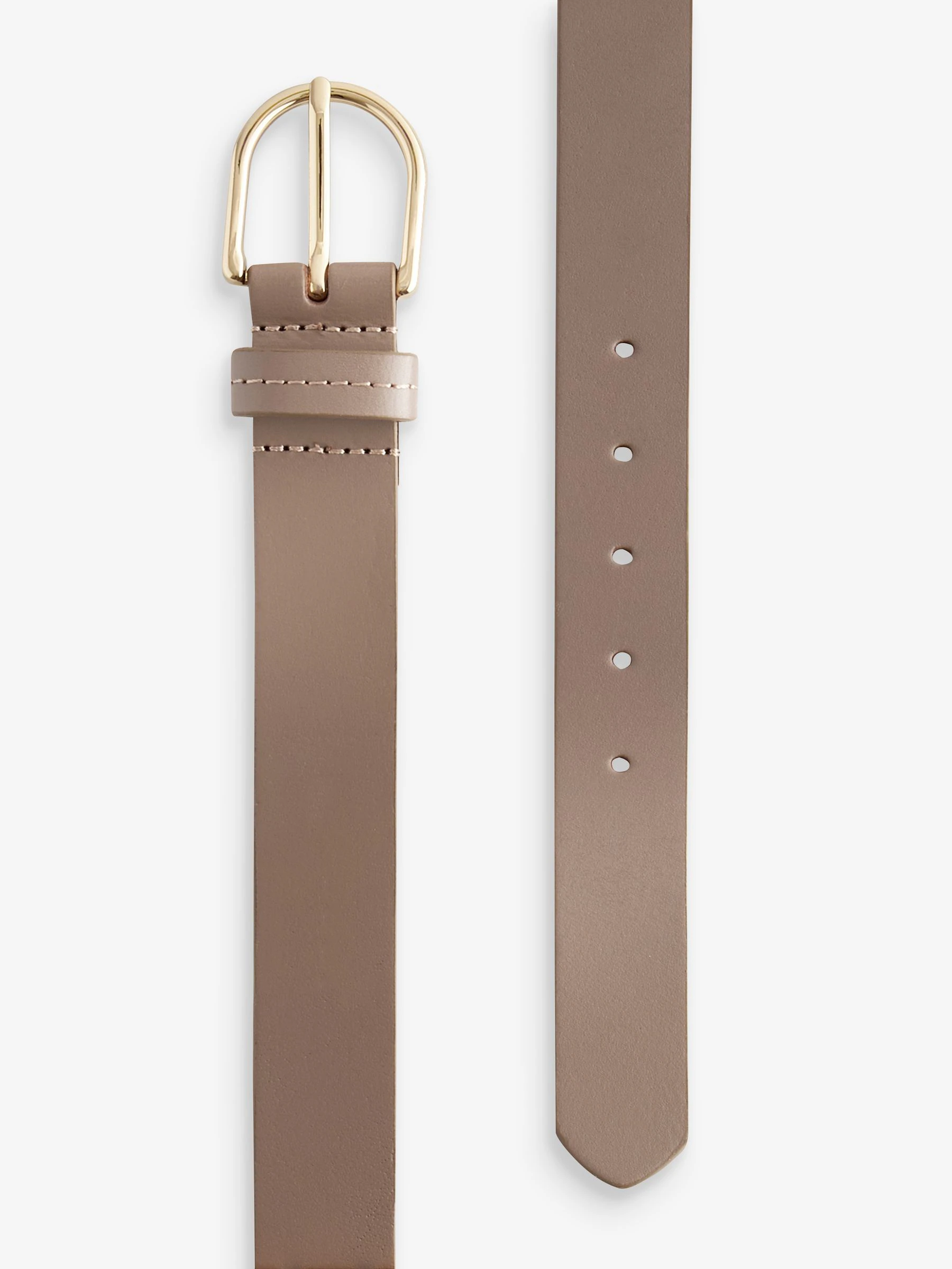 Taupe bruin - Standaard leren riem